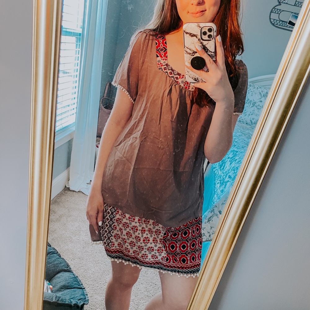 Patterned dress
